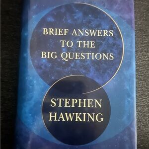 Brief Answers to the Big Questions by Stephen Hawking - Blue Hardcover